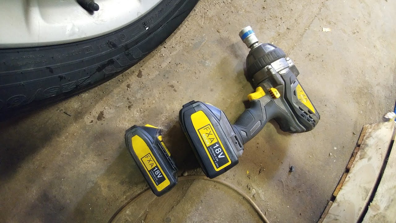 2Ah battery vs 4Ah FXA impact gun