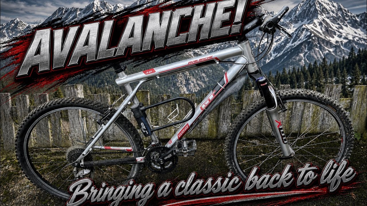 GT Avalanche 1.0 Hardtail Mountain Bike Restoration