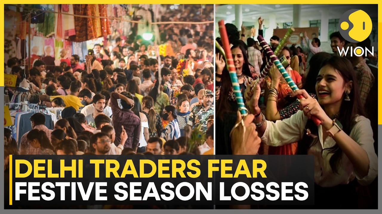 India&rsquo;s Festive Season: Delhi Markets Disrupted Amid Protests | WION News