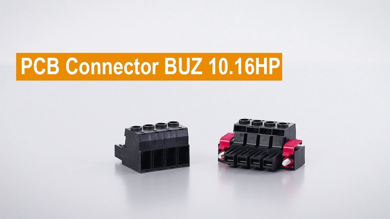 Handling -  PCB Connector BUZ 10.16HP
