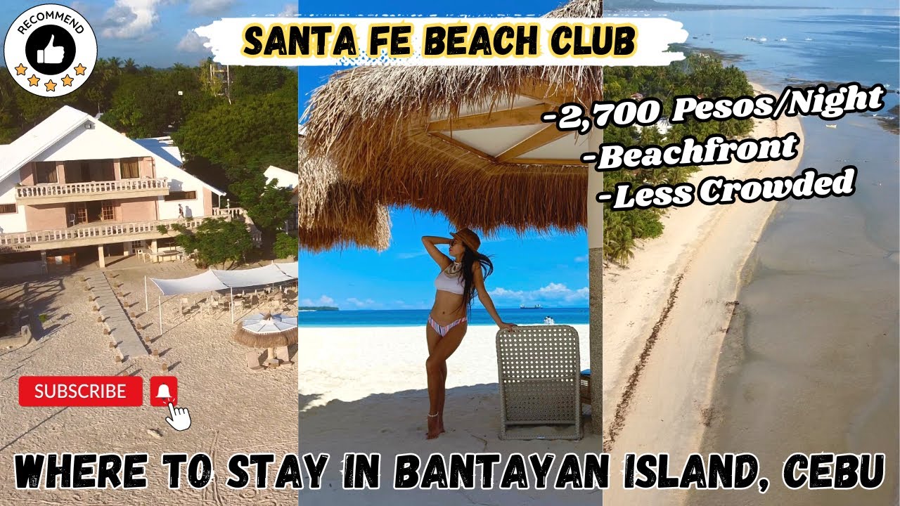 Where To Stay In Bantayan, Cebu - Sta Fe Beach Club - Budget Friendly and Affordable Accommodation