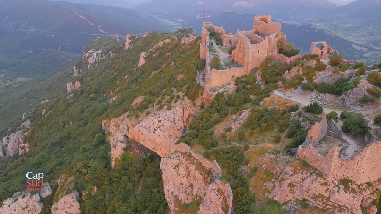 Cap sud Ouest - Les lumi&egrave;res de Peyrepertuse