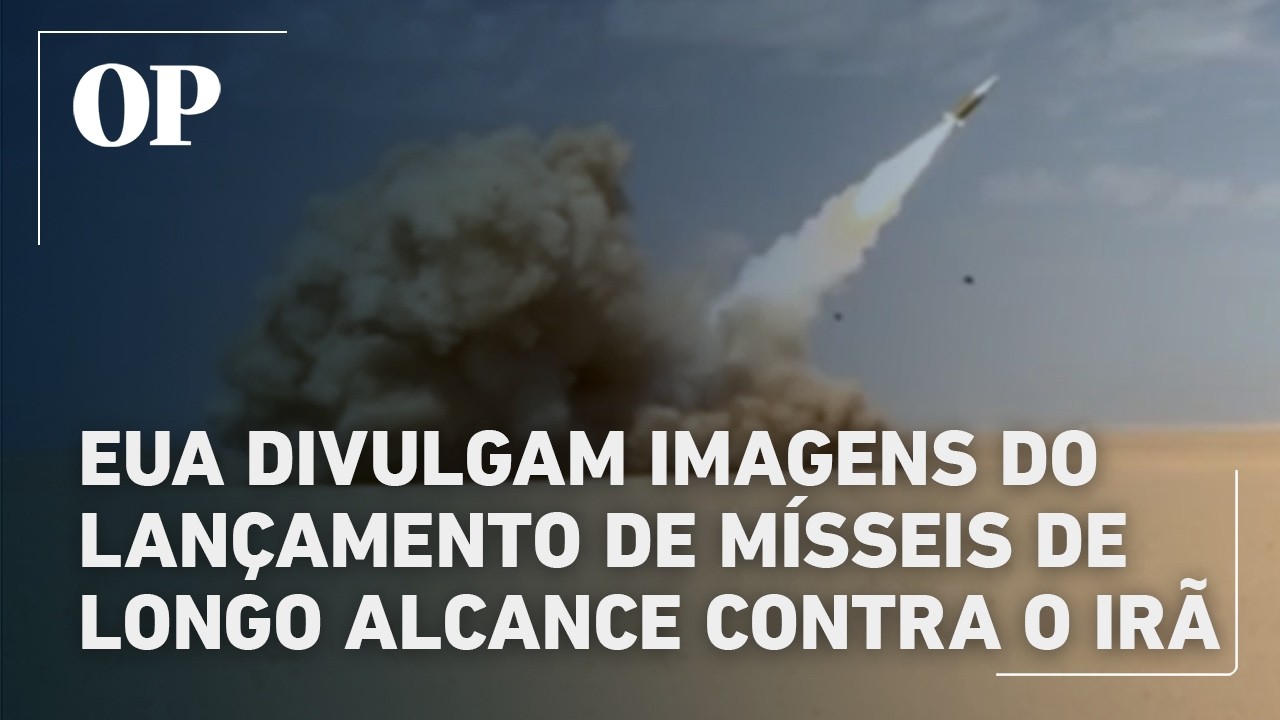 EUA divulgam imagens do lançamento de mísseis de longo alcance contra o Irã: 