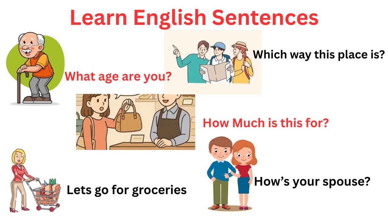 English speaking practice | Learn important sentences to understand English