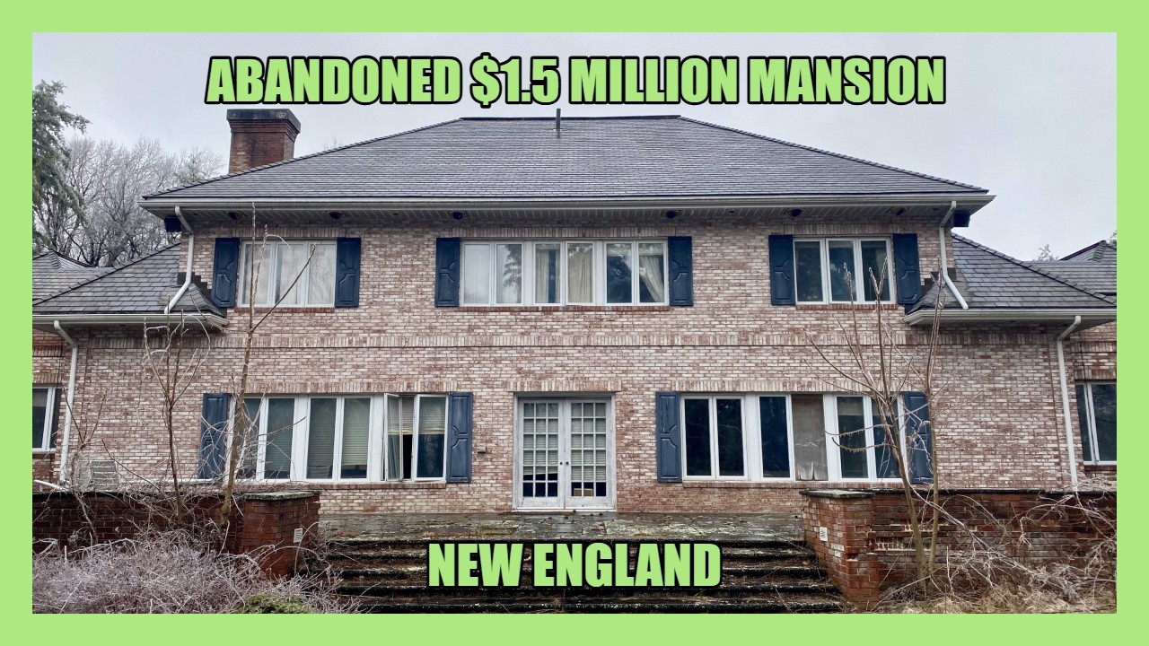 Exploring an ABANDONED $1.5 Million Mansion (New England) [feat. Noah Faraday]