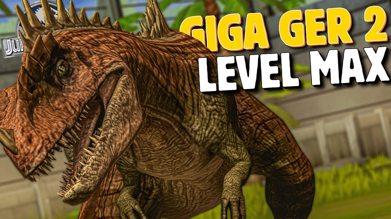 FINALMENTE DEIXEI NOSSO GIGA GER 2 LEVEL 40 E PROJETO SCORPIONS REX GER 2  :Jurassic World
