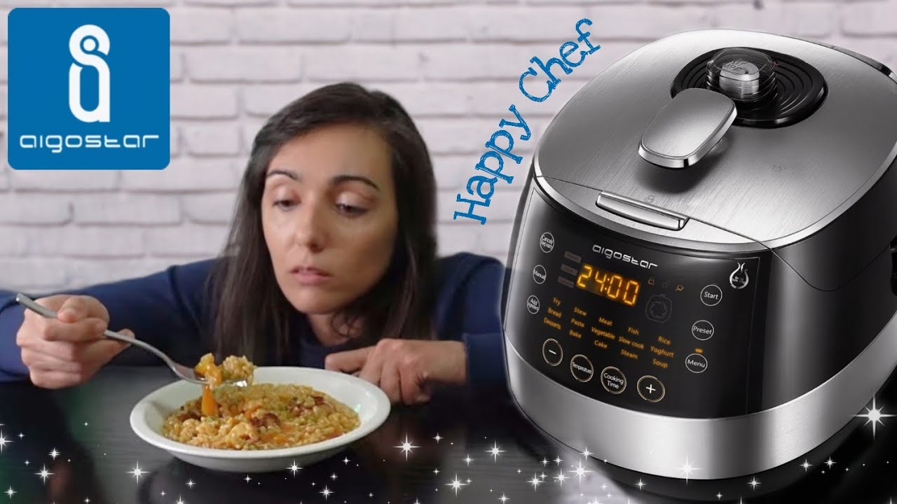 AIGOSTAR Happy Chef: PENTOLA A PRESSIONE ELETTRICA