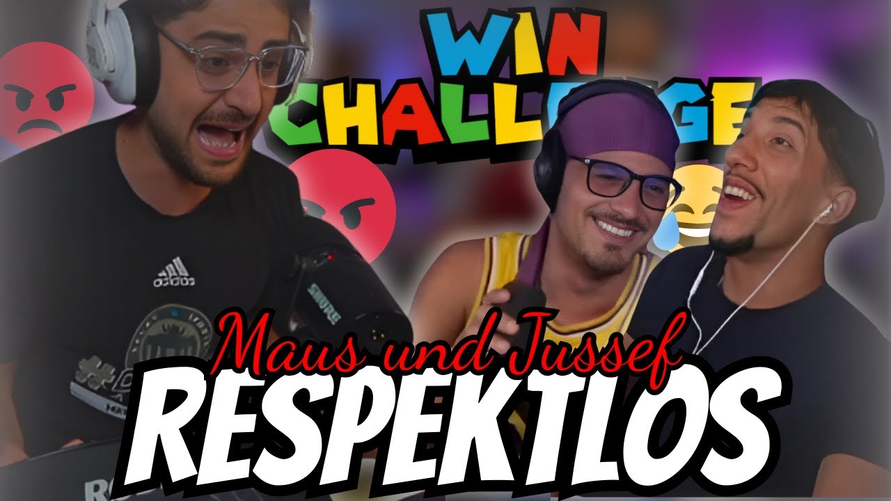 Eli und Mert gehen Crashout 😡🤬 Jussef und Maus verpassen Start der Win-Challenge 😂