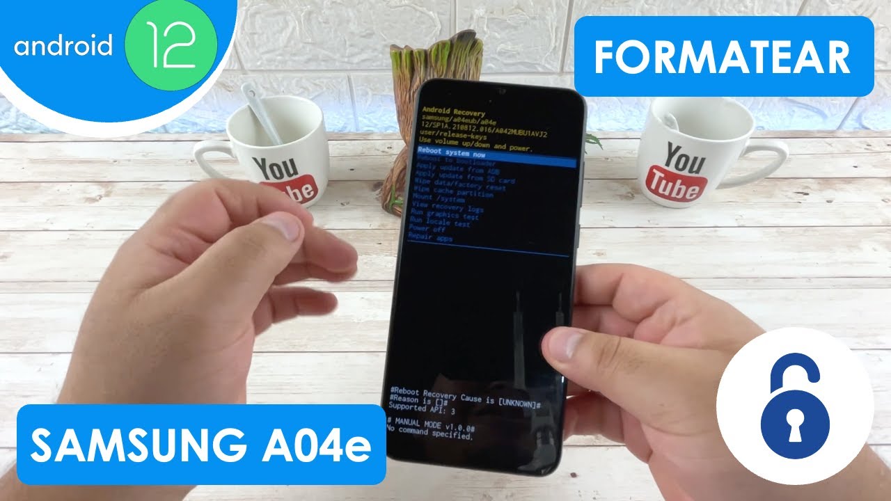 Formatear Samsung Galaxy A04e | Android 12