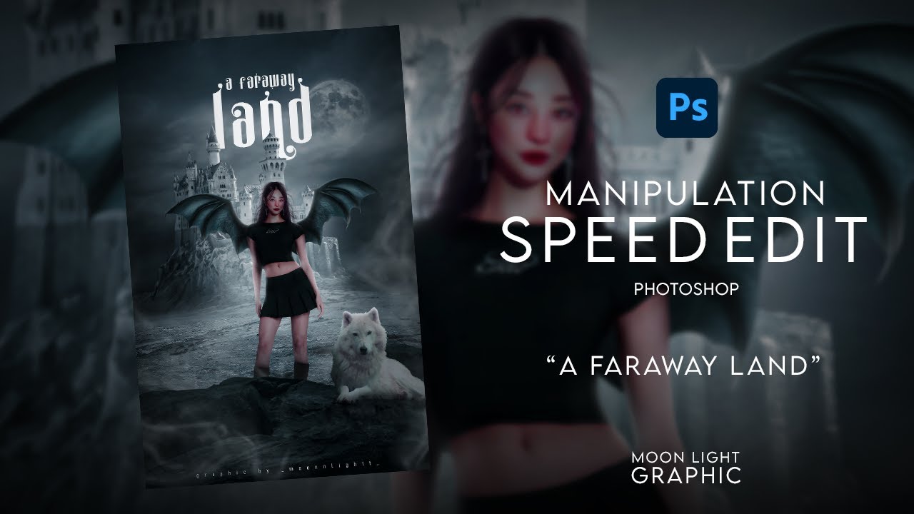 a faraway land | speed edit: manipulation - photoshop cc24