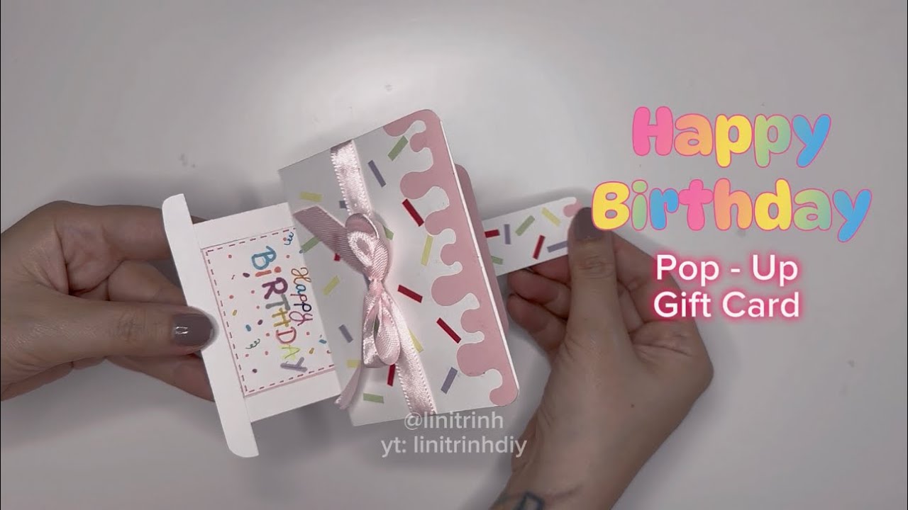 Happy Birthday Pop Up Card