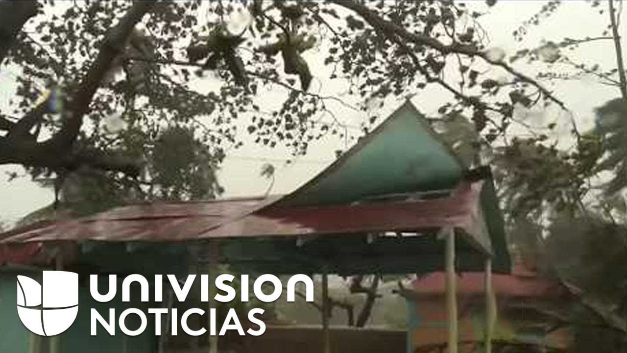 Impactantes imágenes de los destrozos que deja el huracán María en República Dominicana