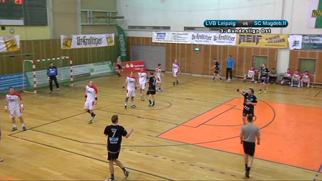 SG LVB Leipzig vs. SC Magdeburg II 17:34 - Spielausschnitt