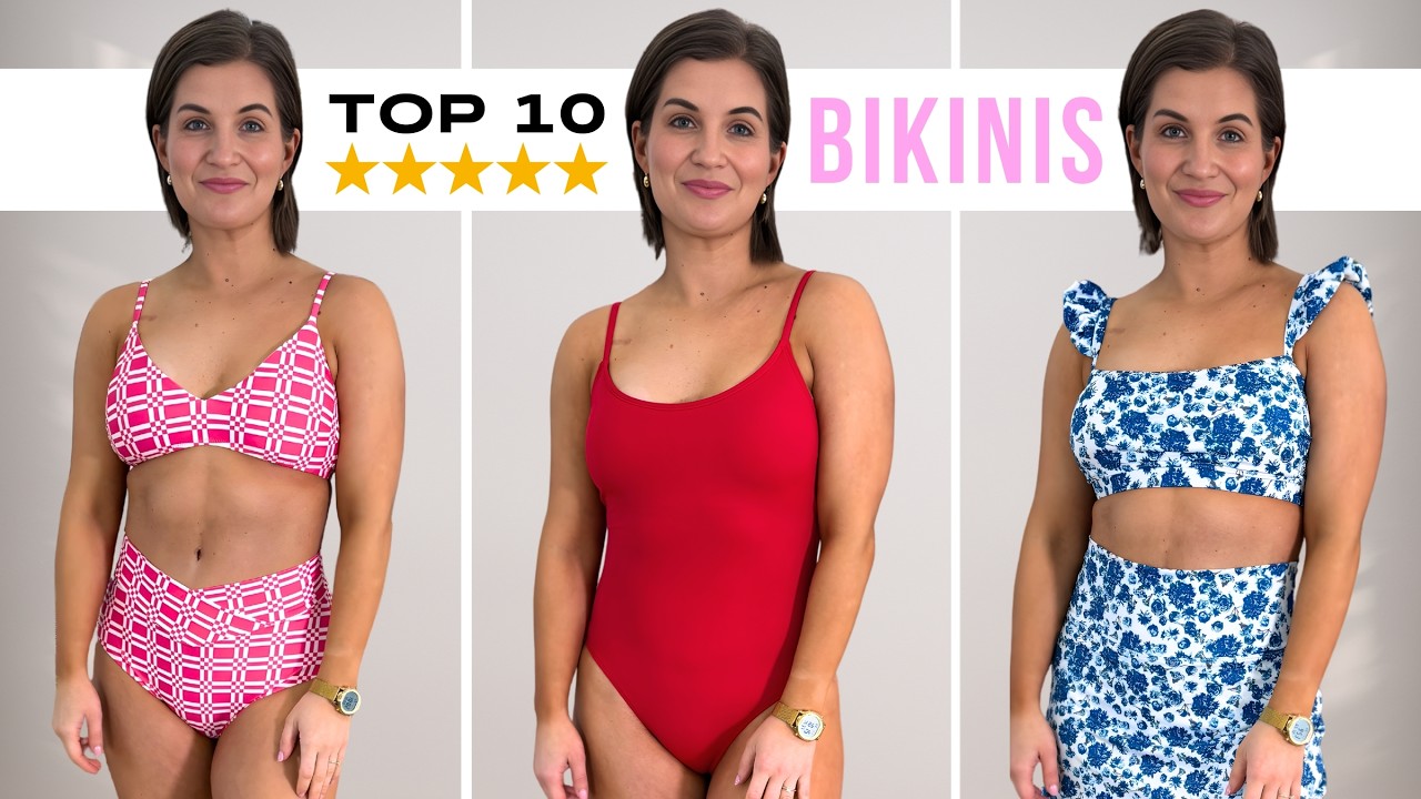 I Tried On & Ranked the Top 10 Swimsuits in America 👙🇺🇸