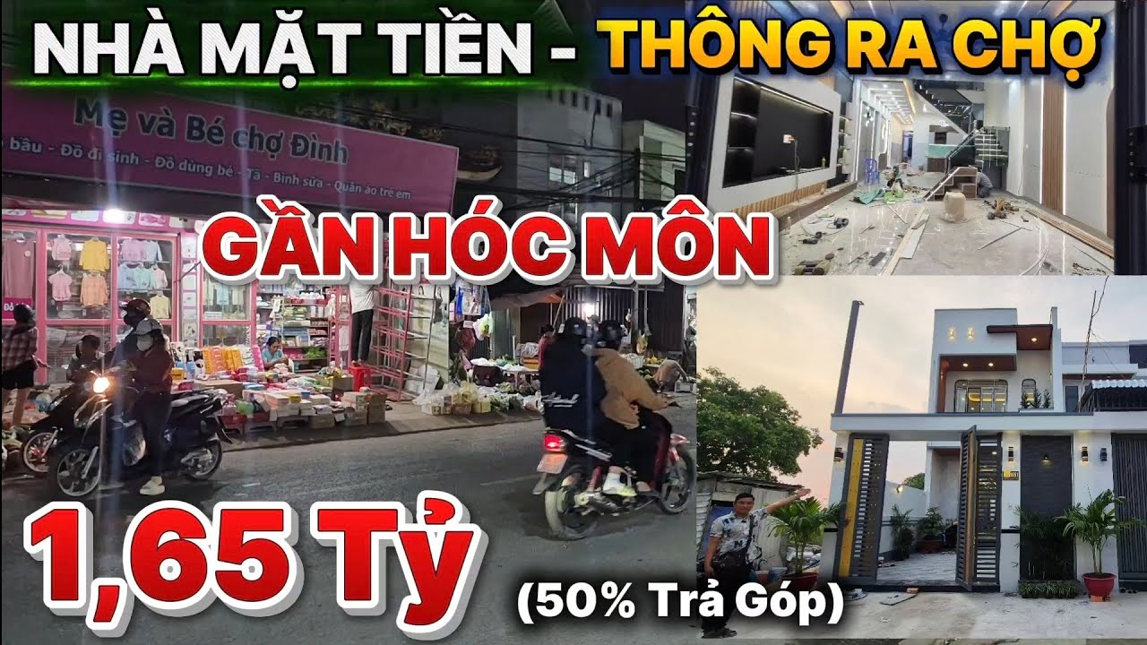 🔥 Bán Gấp Nhà Mặt Tiền Thông Chợ | 5x30m | Đức Hòa Giáp Hóc Môn | Giá Rẻ Bất Ngờ