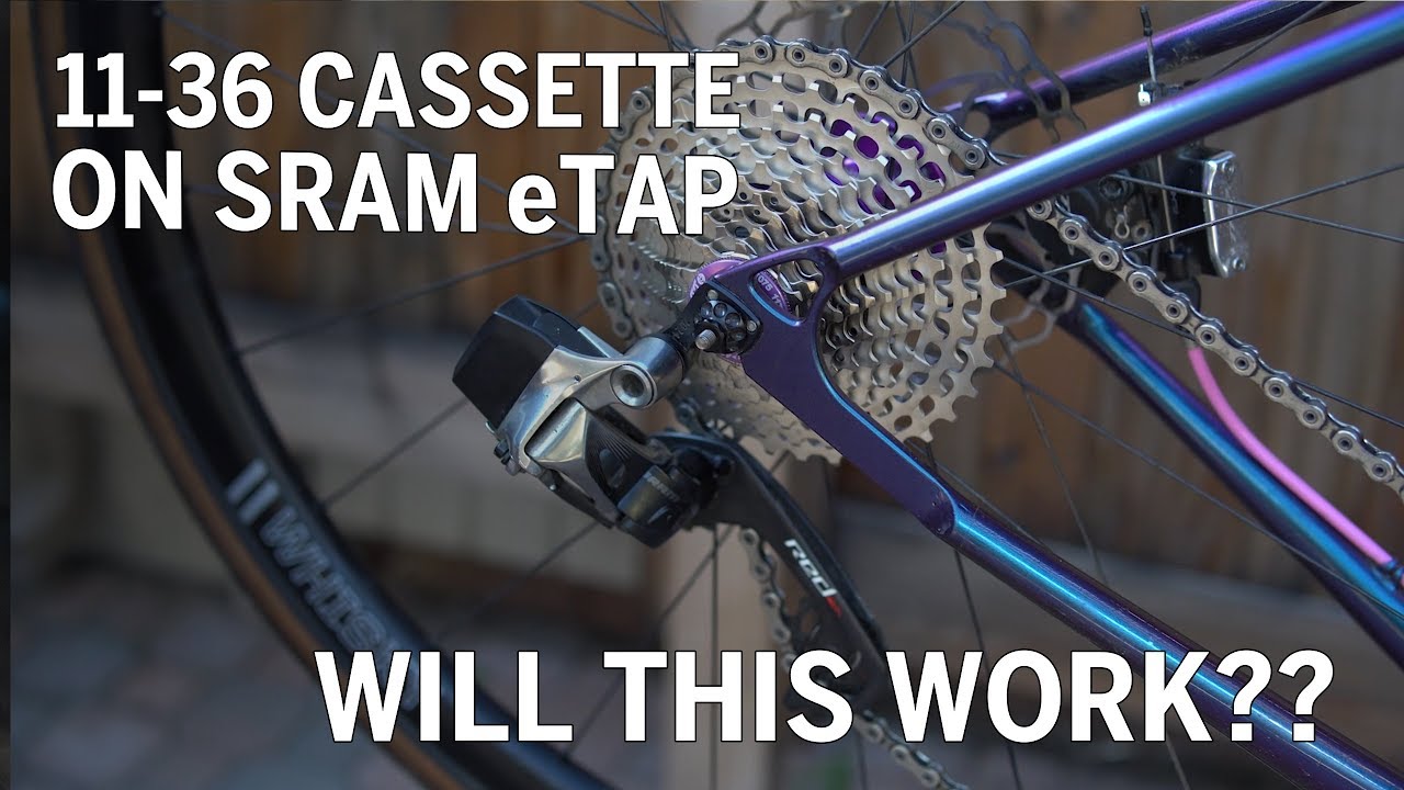 Will a 11-36 Cassette fit on my Sram Red Etap Derailleur??