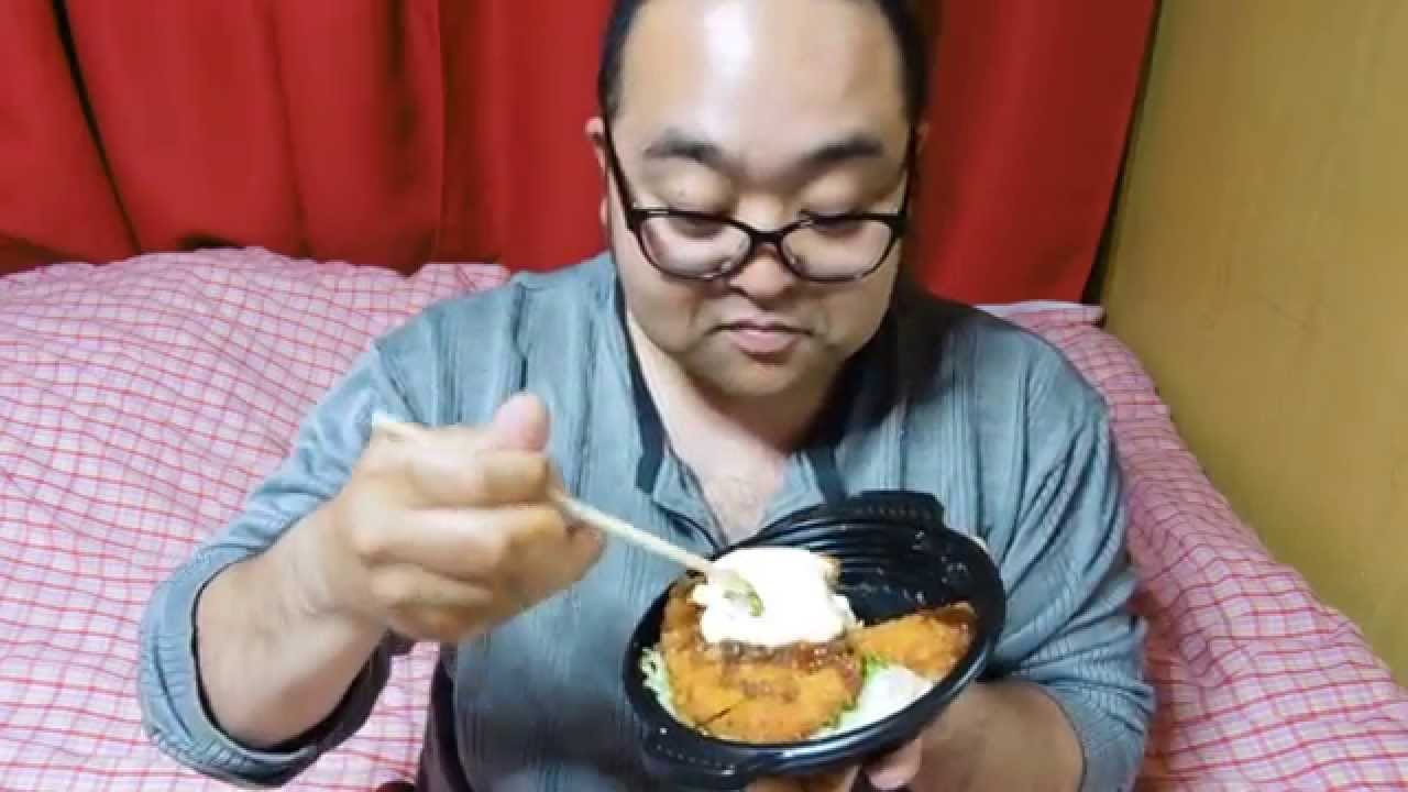 ダブル　ビックチキンカツ丼　天丼