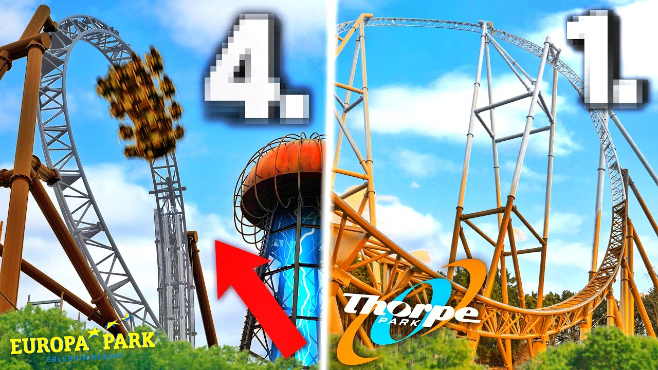 Ranking the BEST NEW for 2024 Rollercoasters!!