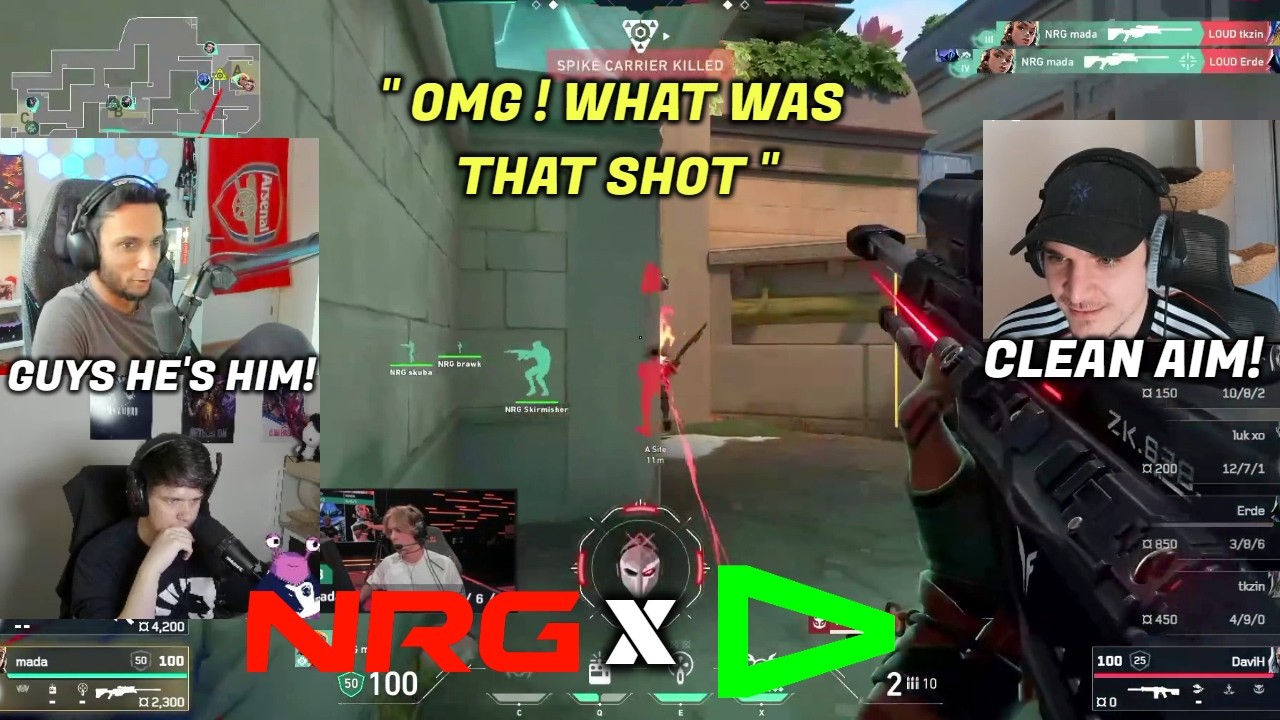 29 Minutes of Streamers React to LOUD vs NRG INSANE Moments in VCT Americas Stage 2 Playoffs