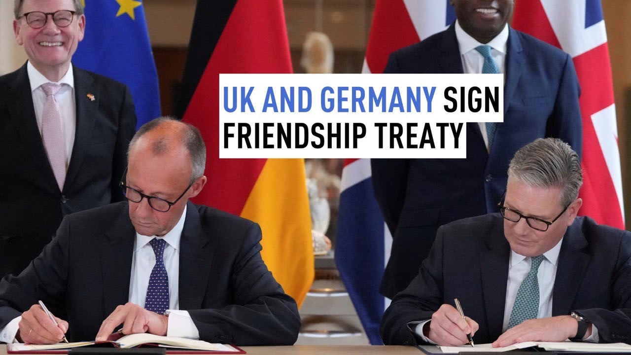 UK and Germany sign friendship treaty
