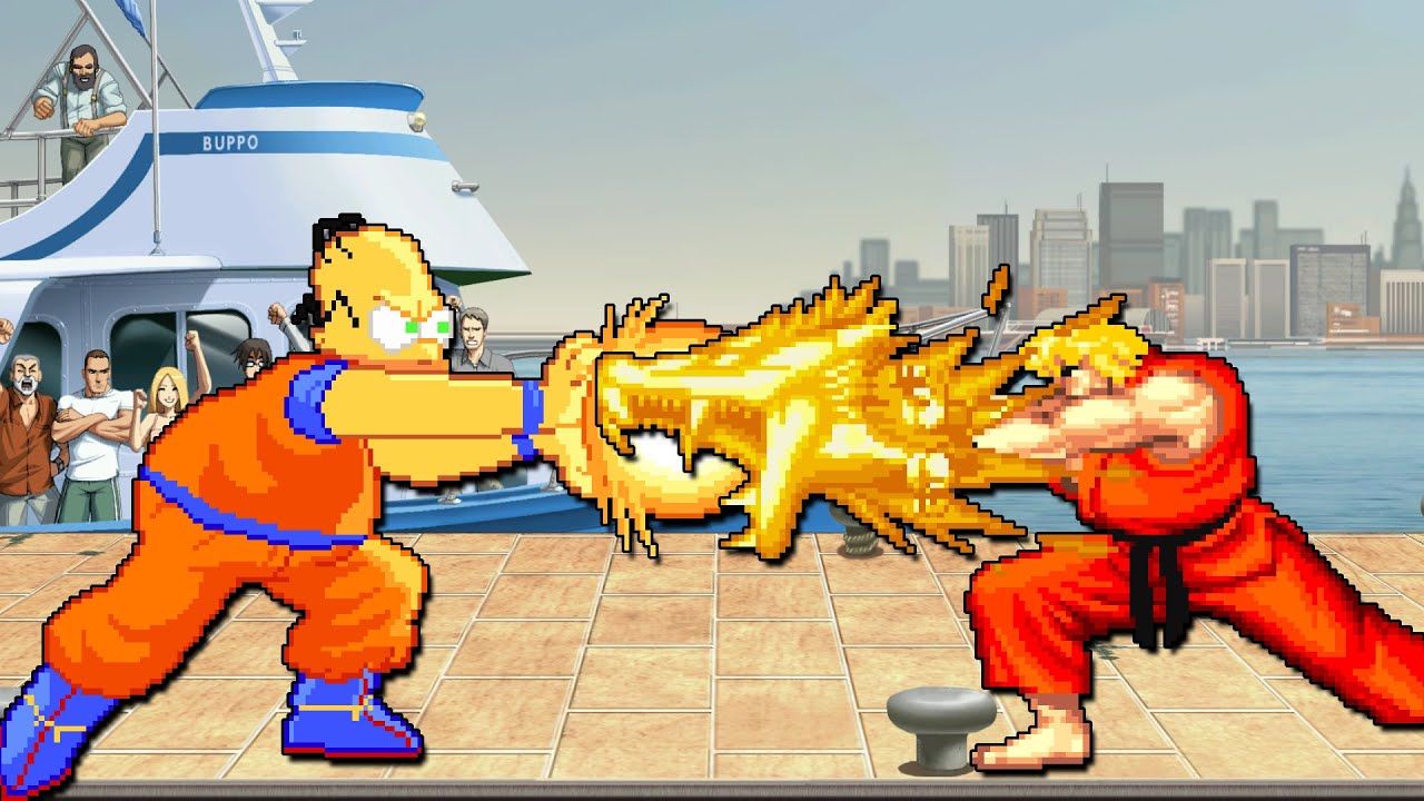 KEN VS HOMER SIMPSON!