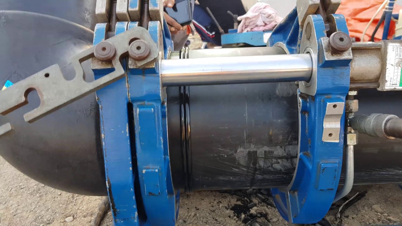 How To Join and Fixing HDPE Big Size Pipe।HDPE Pipe Installation and Fixing Process by Smart Ways