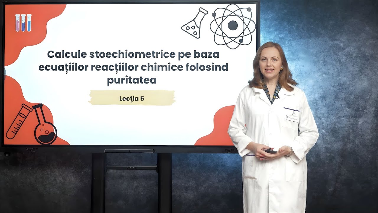 Calcule stoichiometrice cu puritatea substanțelor - Clasa a VIII-a