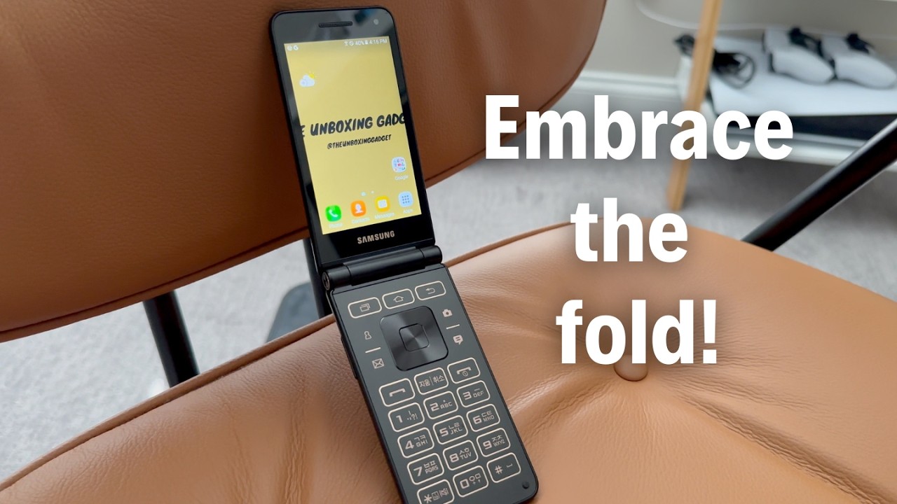 The only FOLD you need! Samsung Galaxy Folder 2