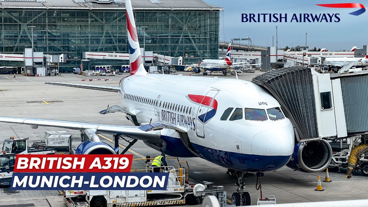 TRIP REPORT / First time at Heathrow! /Munich to London Heathrow / British Airways A319