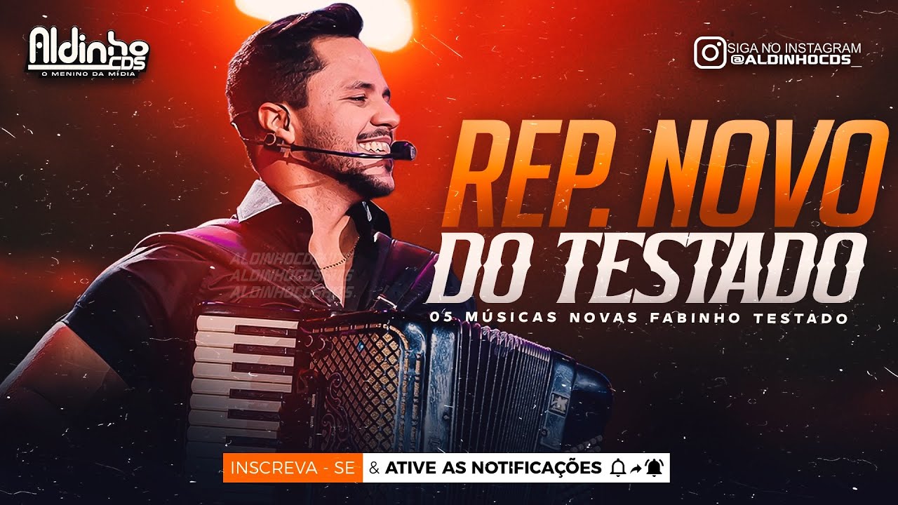 FABINHO TESTADO - 05 M&Uacute;SICAS NOVAS (JUNHO 2025)