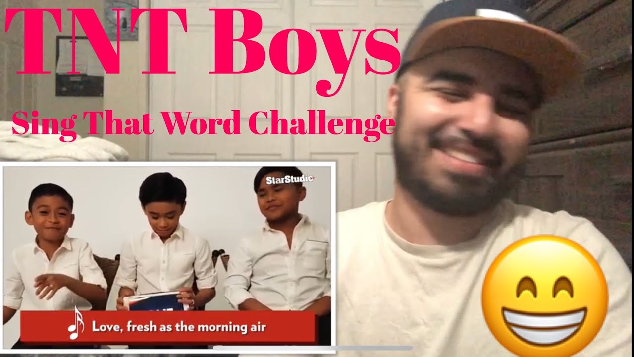 Reaction to TNT Boys Sing The Word Challenge