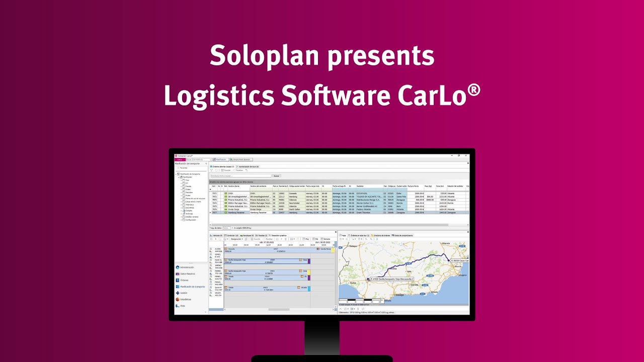 Soloplan presenta: El software log&iacute;stico CarLo