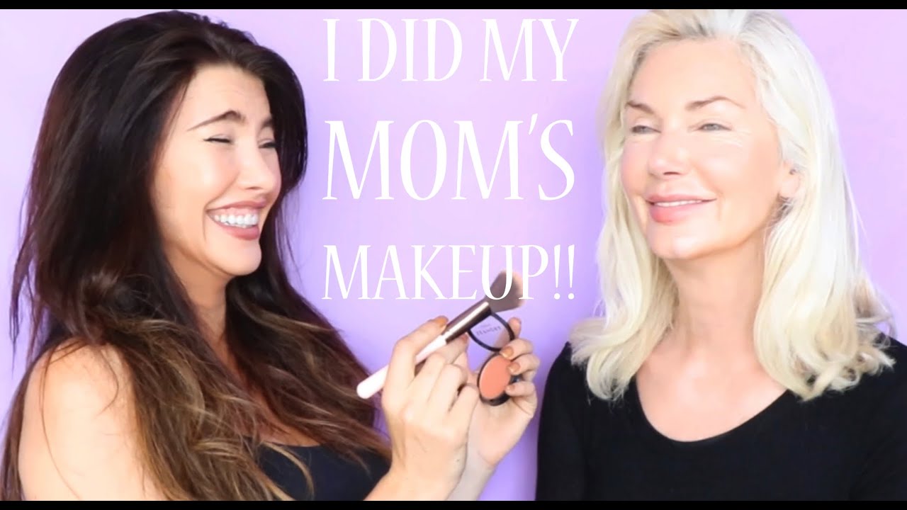 I did my Mom's makeup with my FAVORITE products!!