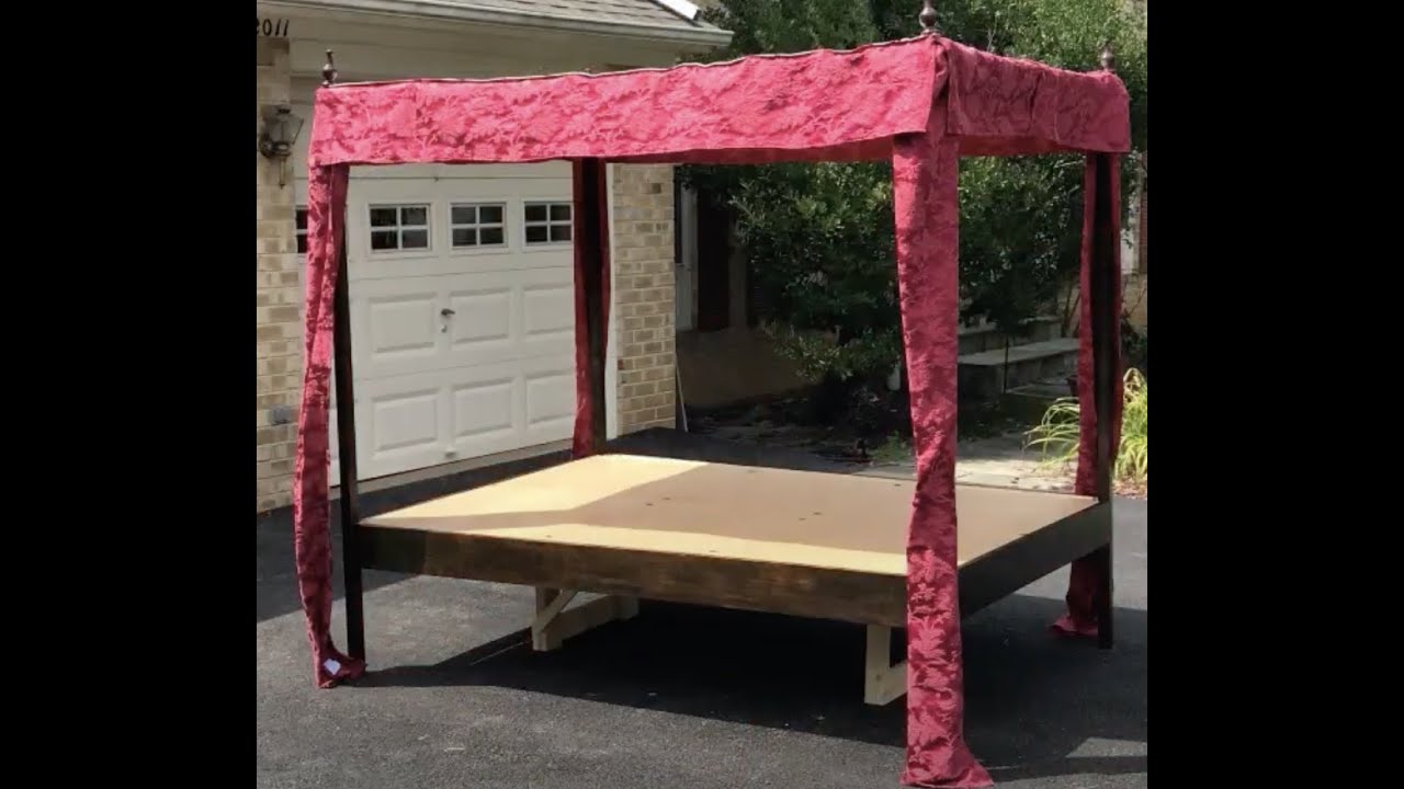 Merswynd of Caudor's How to Make a Canopy Bed for Pennsic