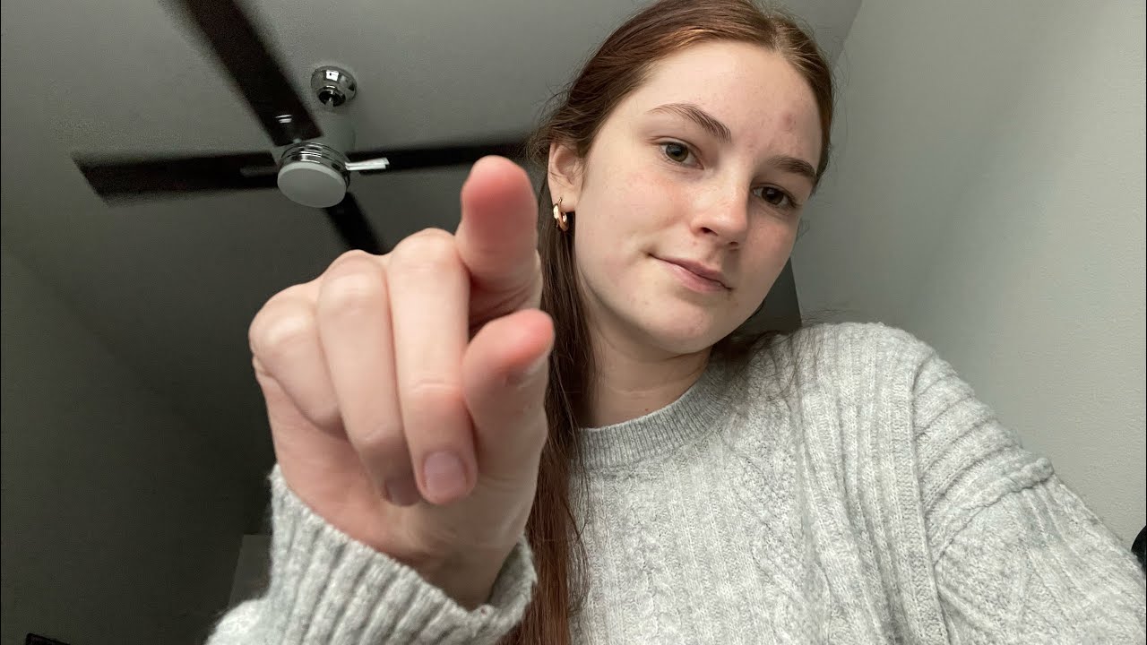 ASMR getting rid of all of your negative energy (visual triggers, mouth sounds)