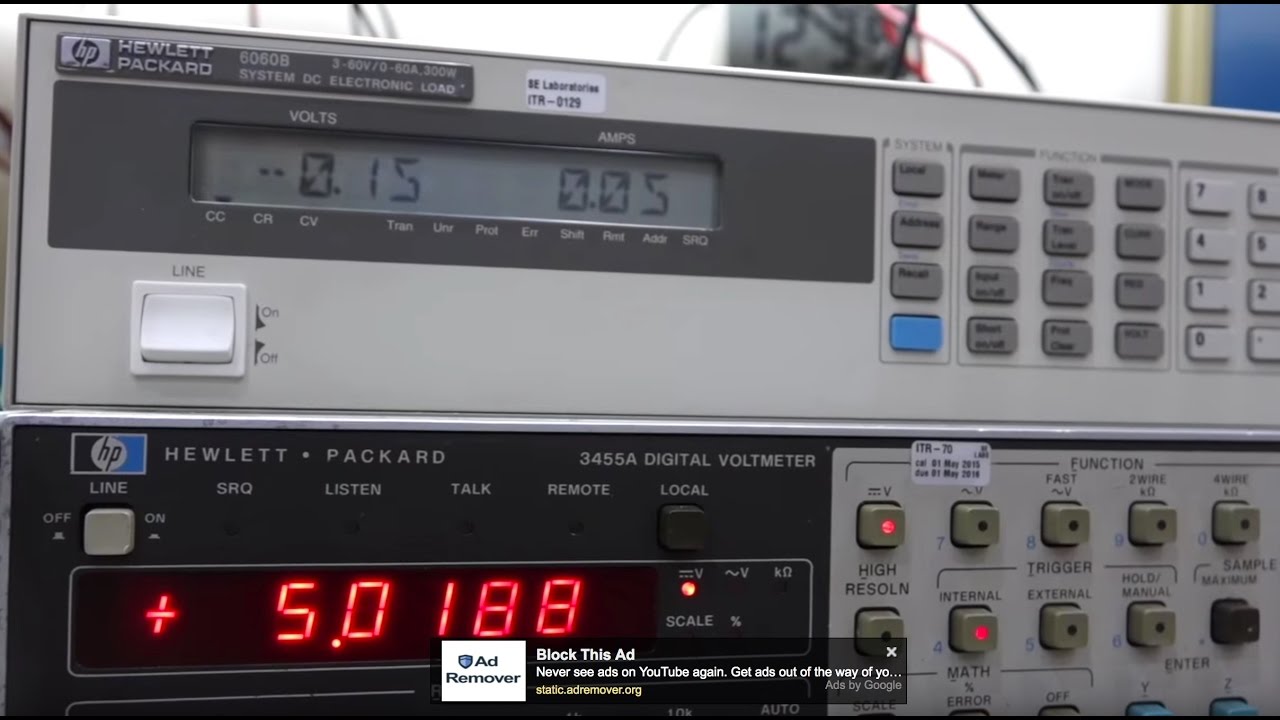 HP 6060B Electronic Load