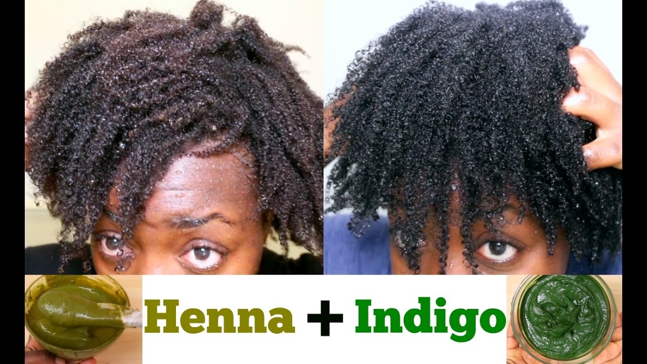 Natural Hair Dye DIY Henna & Indigo For Black Hair from Start To Finish Gray Hair dye