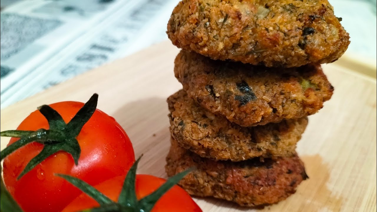 Chiftele din Okara de soia. Vegan