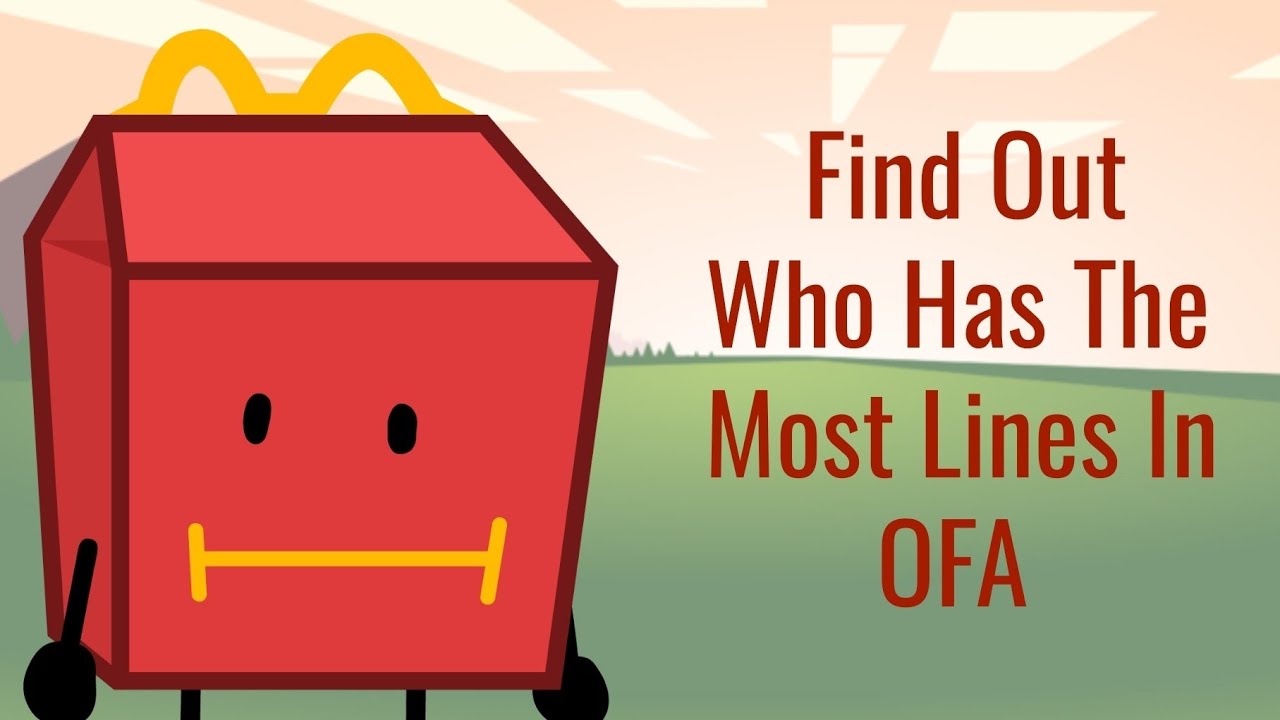 Object Filler Again (As of OFA 3) - Who Has the Most Lines? (READ PINNED COMMENT FOR UPDATED LIST)