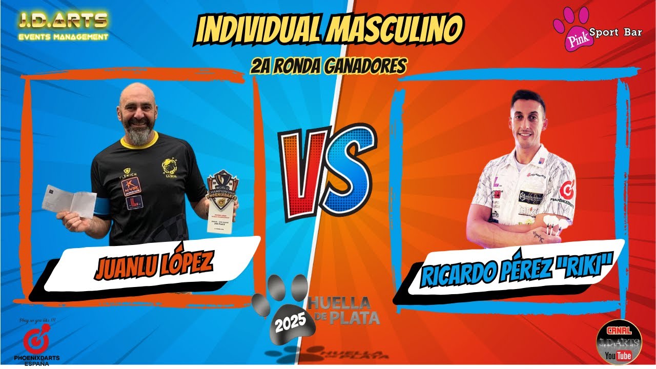 Huella de Plata 2025 - Juanlu López  Vs. Ricardo Pérez 
