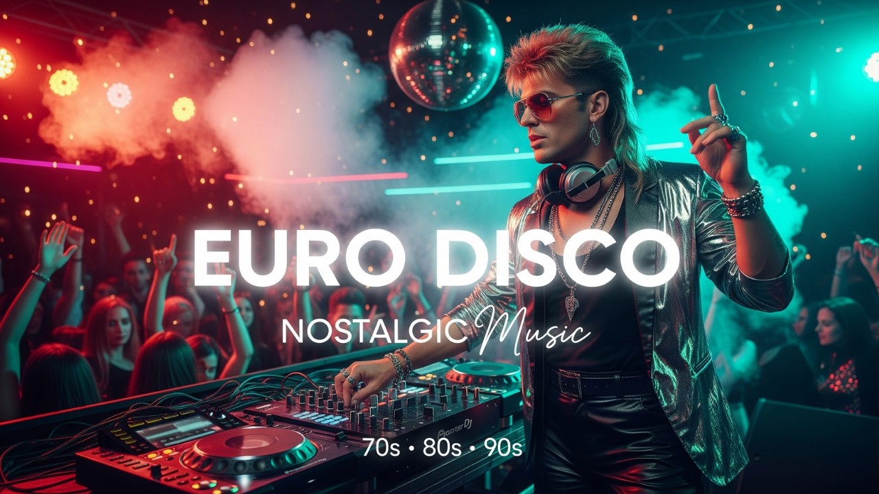 Retro Neon Stardust 80s Disco | Nonstop Euro Dance Energy for Nightclub Souls 🔊