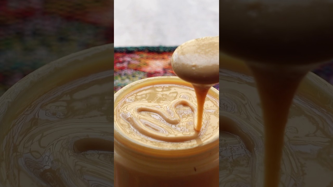 1 ingredient peanut butter in 2 min