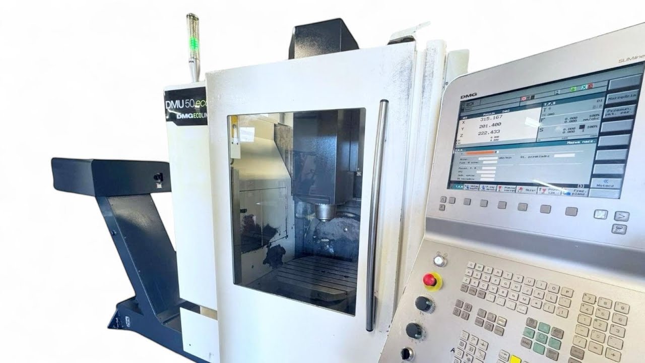 Frezarka CNC DMG DMU 50 ecoline – 5 osi #NaSprzedaż #ForSale | AJBmetall.com