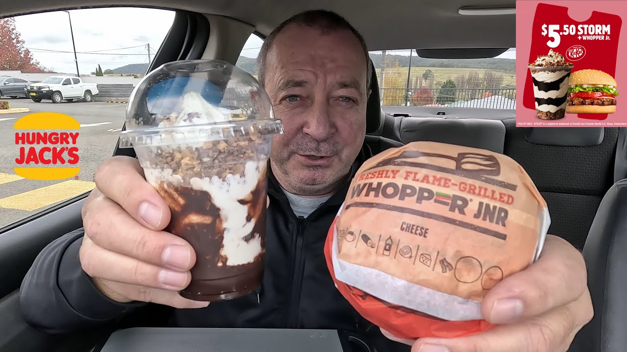 Kit Kat Storm + Whopper Jr от HJ за 5,50 долларов
