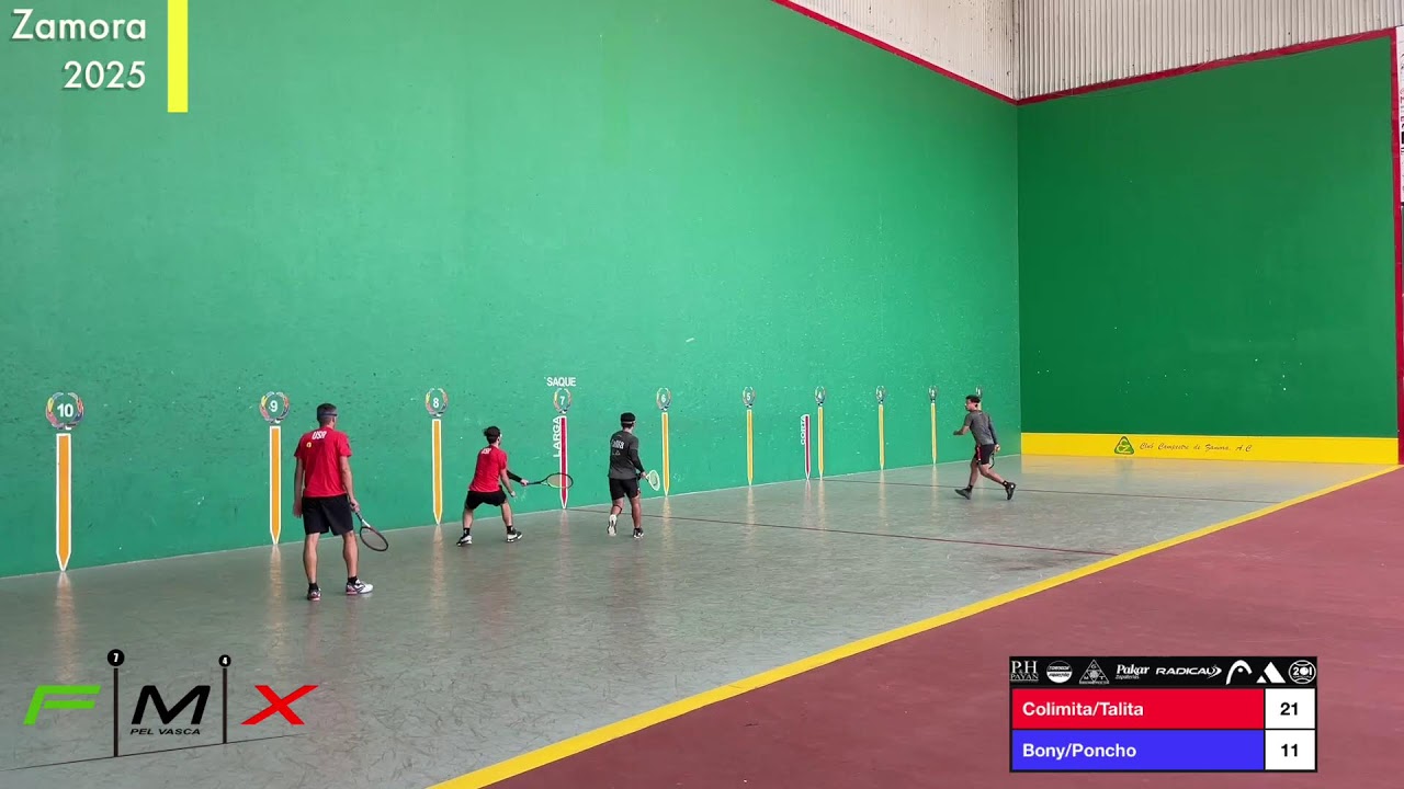 Abierto de Frontenis  Zamora 2025 “Club Campestre” Colimita/Talita VS Bony/Poncho