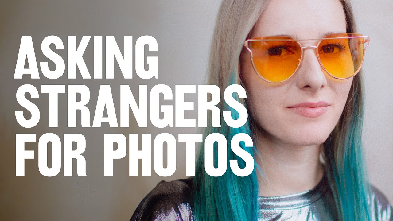 How to ASK STRANGERS for PHOTOS