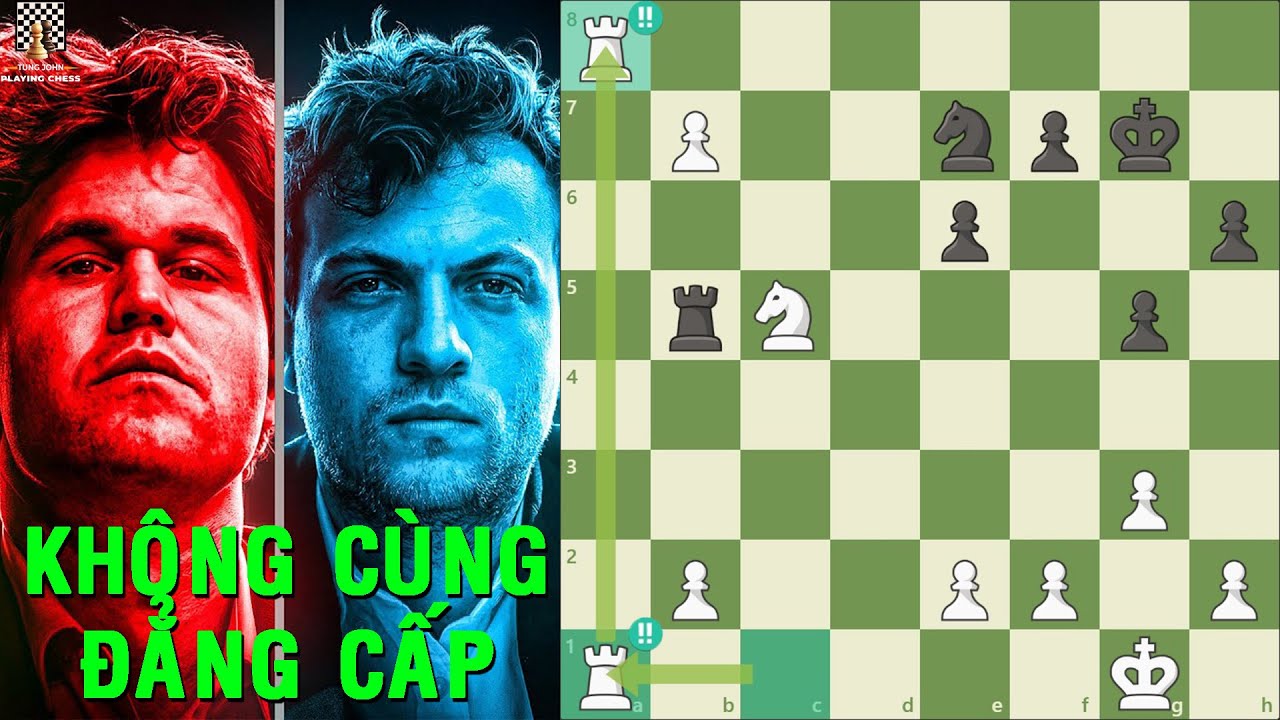 Magnus Carlsen vs Hans Niemann - Chúng Ta Không Cùng Đẳngs Cấp || TungJohn Playing Chess