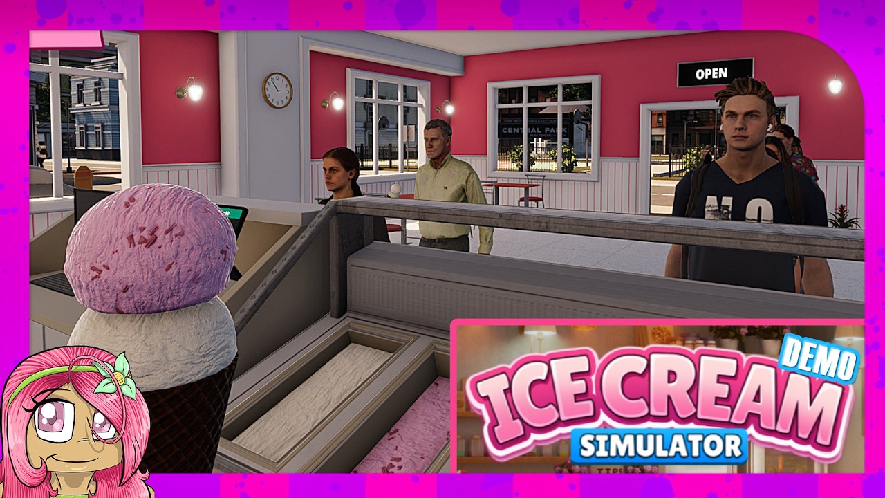 Running Our Own Ice Cream Shop! | Ice Cream Simulator (Demo Gameplay)