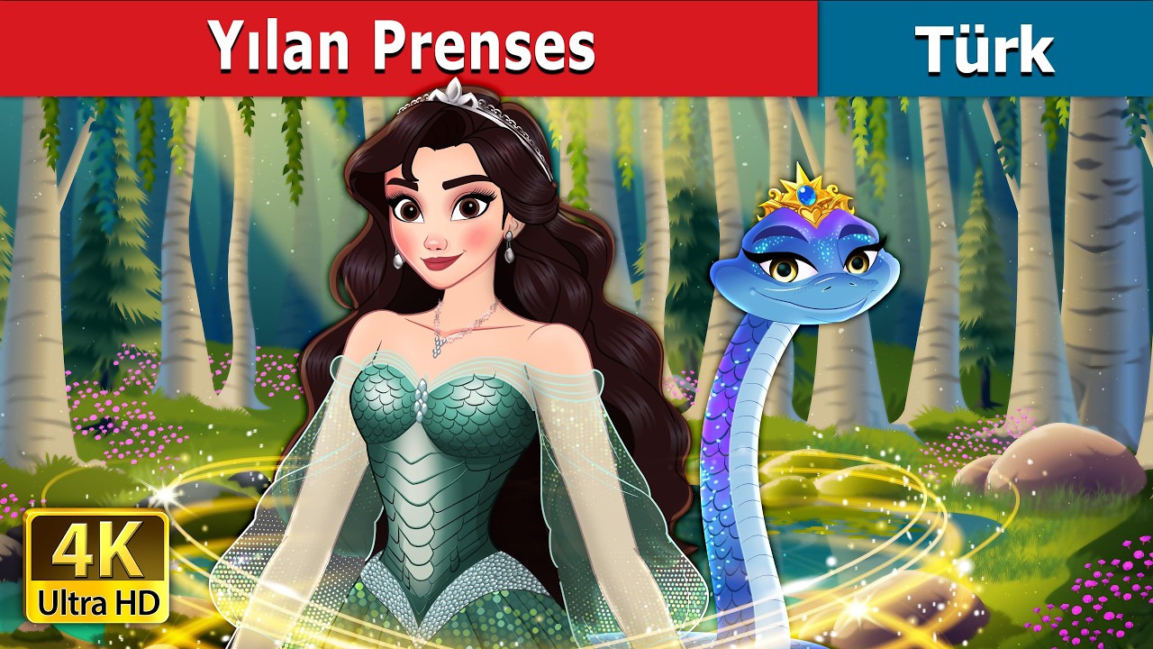 Yılan Prenses | The Snake Princess in Turkish | @TurkiyaFairyTales