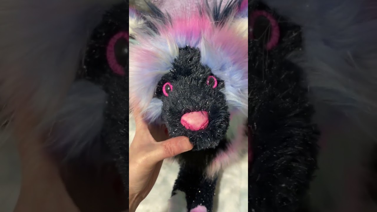 ✫ Review ✫ -- Handmade OOAK Pastel Rainbow Cotton Candy Fox Plush 🦊